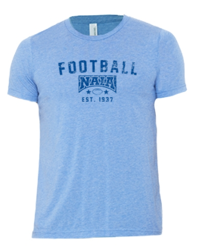 Tri-Blend Short Sleeve T-Shirt / Blue