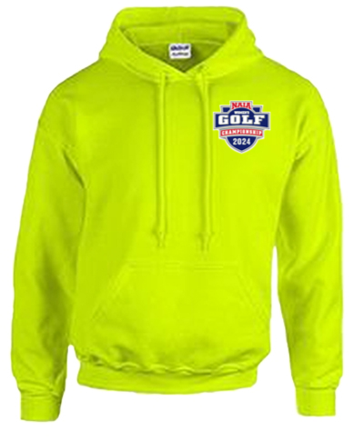 Cotton Hoody / Safety Green
